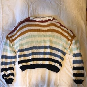 Rainbow Striped Sweater
